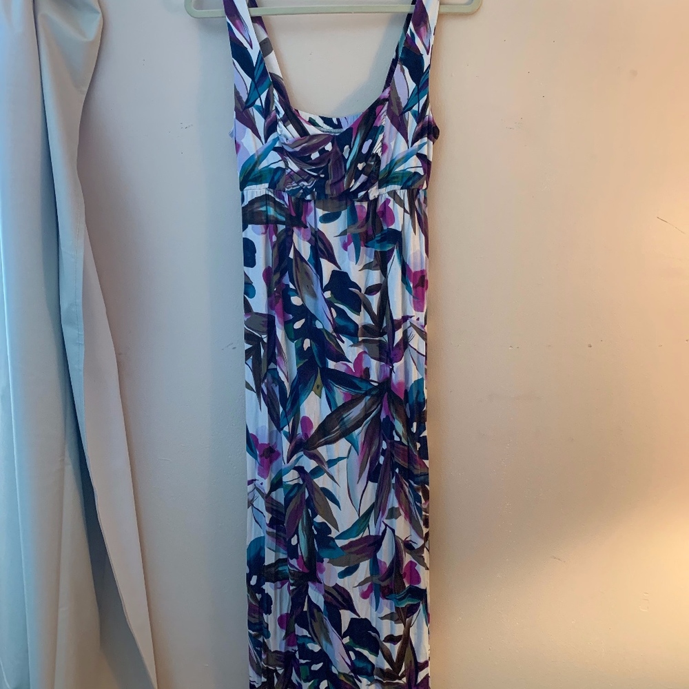 Flower maxi dress